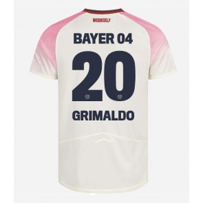 Bayer Leverkusen Alejandro Grimaldo #20 Udebanetrøje 2025-26 Kortærmet